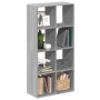 Librería divisor madera ingeniería gris Sonoma 69,5x29x137,5 cm