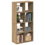 Librería divisora madera roble artisan 69,5x29x137,5 cm