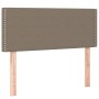 Cama box spring con colchón LED tela gris taupe 90x200 cm de vidaXL, Camas y somieres - Ref: Foro24-3133609, Precio: 314,96 €...