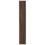 Librería divisora madera ingeniería marrón roble 67x25x161,5 cm