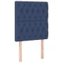 Box spring bed with blue fabric mattress 80x200 cm by vidaXL, Beds and slatted bases - Ref: Foro24-3136795, Price: 390,50 €, ...