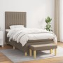 Boxspringbett mit taupegrauer Stoffmatratze 90x200 cm von vidaXL, Betten und Lattenroste - Ref: Foro24-3137289, Preis: 428,73...