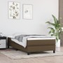 Box spring bed with dark brown fabric mattress 80x200 cm by vidaXL, Beds and slatted bases - Ref: Foro24-3144032, Price: 278,...