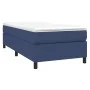 Box spring bed with blue fabric mattress 80x200 cm by vidaXL, Beds and slatted bases - Ref: Foro24-3144381, Price: 293,91 €, ...