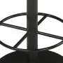 Schwarzer Küchenhocker aus echtem Leder von vidaXL, Küchenhocker - Ref: Foro24-321872, Preis: 121,80 €, Rabatt: %