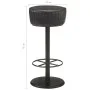 Taburete de cocina de cuero auténtico negro de vidaXL, Taburetes de cocina - Ref: Foro24-321872, Precio: 122,06 €, Descuento: %