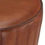 Brauner Küchenhocker aus echtem Leder von vidaXL, Küchenhocker - Ref: Foro24-321871, Preis: 129,92 €, Rabatt: %