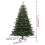 Künstlicher Weihnachtsbaum mit Tannenzapfen und Beeren 210 cm von vidaXL, Weihnachtsbäume - Ref: Foro24-358377, Preis: 138,62...