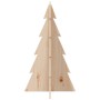 Árbol de Navidad de madera de adorno madera maciza pino 80 cm