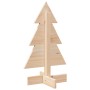 Árbol de Navidad de madera de adorno madera maciza pino 60 cm