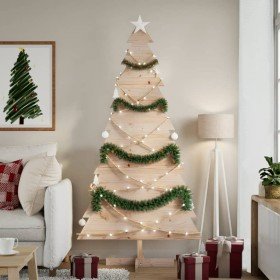 Árbol de Navidad de madera de adorno madera maciza pino 180 cm en Arboles de navidad | Comprar online en Foro24
