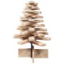 Árbol de Navidad de madera de adorno madera maciza pino 60 cm