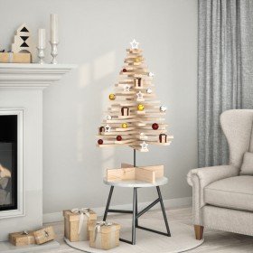 Árbol de Navidad de madera de adorno madera maciza pino 100 cm en Arboles de navidad | Comprar online en Foro24