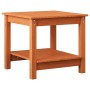 Mesa de Café Marrón cera 50 x 50 x 45 cm Madera maciza de pino