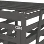 Triple shed for garbage bins, solid gray pine wood by vidaXL, Waste container supports - Ref: Foro24-3157693, Price: 426,42 €...