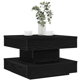 Mesa de centro giratoria 360 grados negro 50x50x34,5 cm en Mesas de centro | Comprar online en Foro24