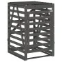 Double shed for garbage bins made of solid gray pine wood by vidaXL, Waste container supports - Ref: Foro24-3157687, Price: 3...