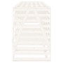 Quadruple shed for white pine wood trash bins by vidaXL, Waste container supports - Ref: Foro24-3157698, Price: 558,17 €, Dis...