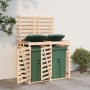 Double shed for solid pine wood trash bins by vidaXL, Waste container supports - Ref: Foro24-3157685, Price: 256,91 €, Discou...