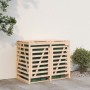Double shed for solid pine wood trash bins by vidaXL, Waste container supports - Ref: Foro24-3157685, Price: 256,91 €, Discou...