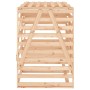 Double shed for solid pine wood trash bins by vidaXL, Waste container supports - Ref: Foro24-3157685, Price: 256,91 €, Discou...
