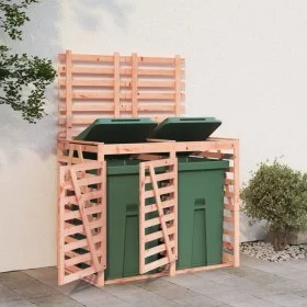 Double Garbage Bin Shed Douglas Fir Wood by vidaXL, Waste container supports - Ref: Foro24-3157690, Price: 266,71 €, Discount: %