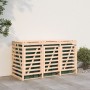 Triple shed for solid pine wood garbage bins by vidaXL, Waste container supports - Ref: Foro24-3157691, Price: 362,27 €, Disc...