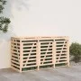 Triple shed for solid pine wood garbage bins by vidaXL, Waste container supports - Ref: Foro24-3157691, Price: 357,56 €, Disc...