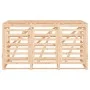 Triple shed for solid pine wood garbage bins by vidaXL, Waste container supports - Ref: Foro24-3157691, Price: 357,56 €, Disc...