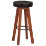 Küchenhocker 2 Stück Echtes Leder Massivholz Akazie von vidaXL, Küchenhocker - Ref: Foro24-348165, Preis: 175,44 €, Rabatt: %