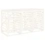 Triple shed for garbage cans solid white pine wood by vidaXL, Waste container supports - Ref: Foro24-3157692, Price: 427,48 €...