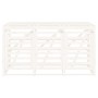 Triple shed for garbage cans solid white pine wood by vidaXL, Waste container supports - Ref: Foro24-3157692, Price: 432,25 €...