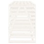 Triple shed for garbage cans solid white pine wood by vidaXL, Waste container supports - Ref: Foro24-3157692, Price: 432,25 €...