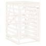 Triple shed for garbage cans solid white pine wood by vidaXL, Waste container supports - Ref: Foro24-3157692, Price: 432,25 €...