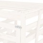Triple shed for garbage cans solid white pine wood by vidaXL, Waste container supports - Ref: Foro24-3157692, Price: 432,25 €...
