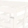 Triple shed for garbage cans solid white pine wood by vidaXL, Waste container supports - Ref: Foro24-3157692, Price: 427,48 €...