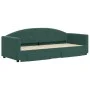 Sofá cama nido con cajones terciopelo verde oscuro 80x200 cm de vidaXL, Camas y somieres - Ref: Foro24-3197344, Precio: 282,2...