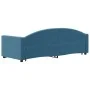 Sofá cama nido con cajones terciopelo azul 80x200 cm de vidaXL, Camas y somieres - Ref: Foro24-3197341, Precio: 279,16 €, Des...