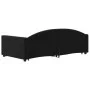Ausziehbares Schlafsofa mit Schubladen aus schwarzem Samt, 90 x 200 cm von vidaXL, Betten und Lattenroste - Ref: Foro24-31973...
