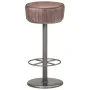Antiker brauner Küchenhocker aus echtem Leder von vidaXL, Küchenhocker - Ref: Foro24-321873, Preis: 122,97 €, Rabatt: %