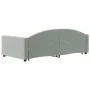 Trundle sofa bed with drawers light gray velvet 100x200 cm by vidaXL, Beds and slatted bases - Ref: Foro24-3197356, Price: 30...