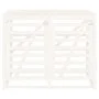 Double shed for garbage cans solid white pine wood by vidaXL, Waste container supports - Ref: Foro24-3157686, Price: 303,20 €...