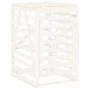 Double shed for garbage cans solid white pine wood by vidaXL, Waste container supports - Ref: Foro24-3157686, Price: 303,20 €...