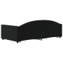 Ausziehbares Schlafsofa mit Schubladen aus schwarzem Samt, 100 x 200 cm von vidaXL, Betten und Lattenroste - Ref: Foro24-3197...