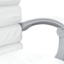 Weißer Massage-Bürostuhl aus Kunstleder von vidaXL, Bürostühle - Ref: Foro24-349732, Preis: 134,43 €, Rabatt: %
