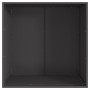 Hoguera Negro 80 x 80 x 43 cm Acero