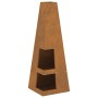 Hoguera Marrón 35 x 35 x 100 cm Acero