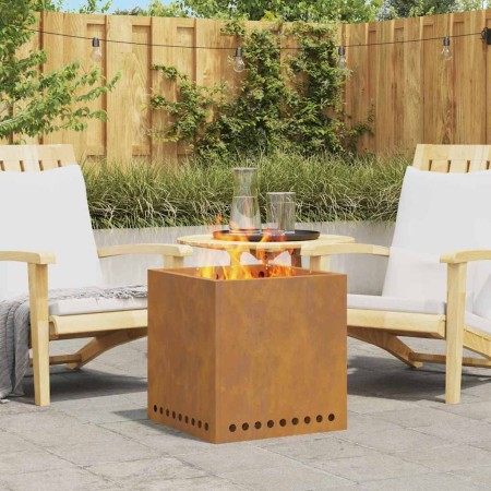 Hoguera Sin Humo Marrón 48 x 48 x 50 cm Acero