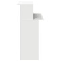 Mostrador de recepción blanco 100x50x103,5 cm madera de