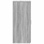 Armario de madera ingeniería gris sonoma 40x45x103,5 cm